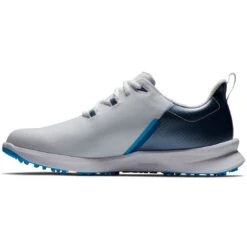 FootJoy Fuel Sport Golf Shoes White/Blue 12 FootJoy Fuel Sport Golf Shoes White/Blue -Callaway Store footjoy fuel sport golf shoes white blue 55454 side itempicture