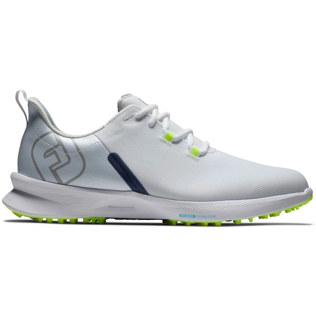 FootJoy Fuel Sport Golf Shoes White/Navy 1 FootJoy Fuel Sport Golf Shoes White/Navy