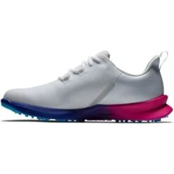 FootJoy Fuel Sport Golf Shoes White/Pink 12 FootJoy Fuel Sport Golf Shoes White/Pink -Callaway Store footjoy fuel sport golf shoes white pink 55455 side itempicture