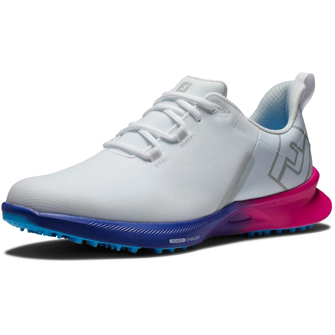 FootJoy Fuel Sport Golf Shoes White/Pink 3 FootJoy Fuel Sport Golf Shoes White/Pink - Image 3