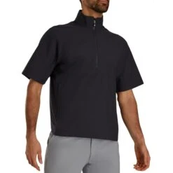 FootJoy HydroLite X Short Sleeve Rain Pullover 10 FootJoy HydroLite X Short Sleeve Rain Pullover -Callaway Store footjoy hydrolite x short sleeve rain pullover black black itempicture