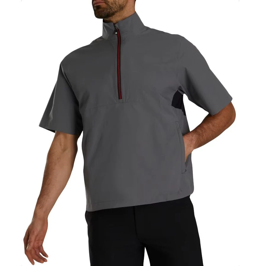 FootJoy HydroLite X Short Sleeve Rain Pullover 1 FootJoy HydroLite X Short Sleeve Rain Pullover