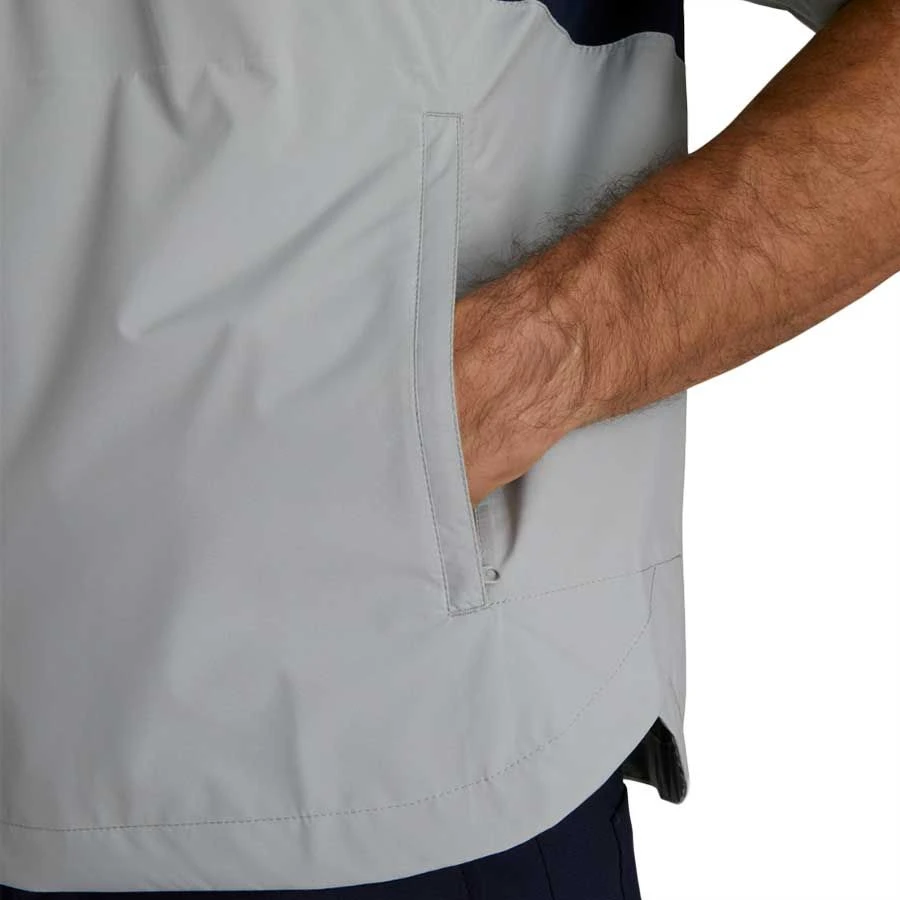FootJoy HydroLite X Short Sleeve Rain Pullover 7 FootJoy HydroLite X Short Sleeve Rain Pullover - Image 7