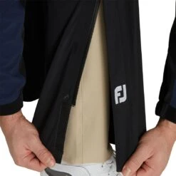FootJoy HydroTour Rain Pants 7 FootJoy HydroTour Rain Pants -Callaway Store footjoy hydrotour rain pants black detail itempicture