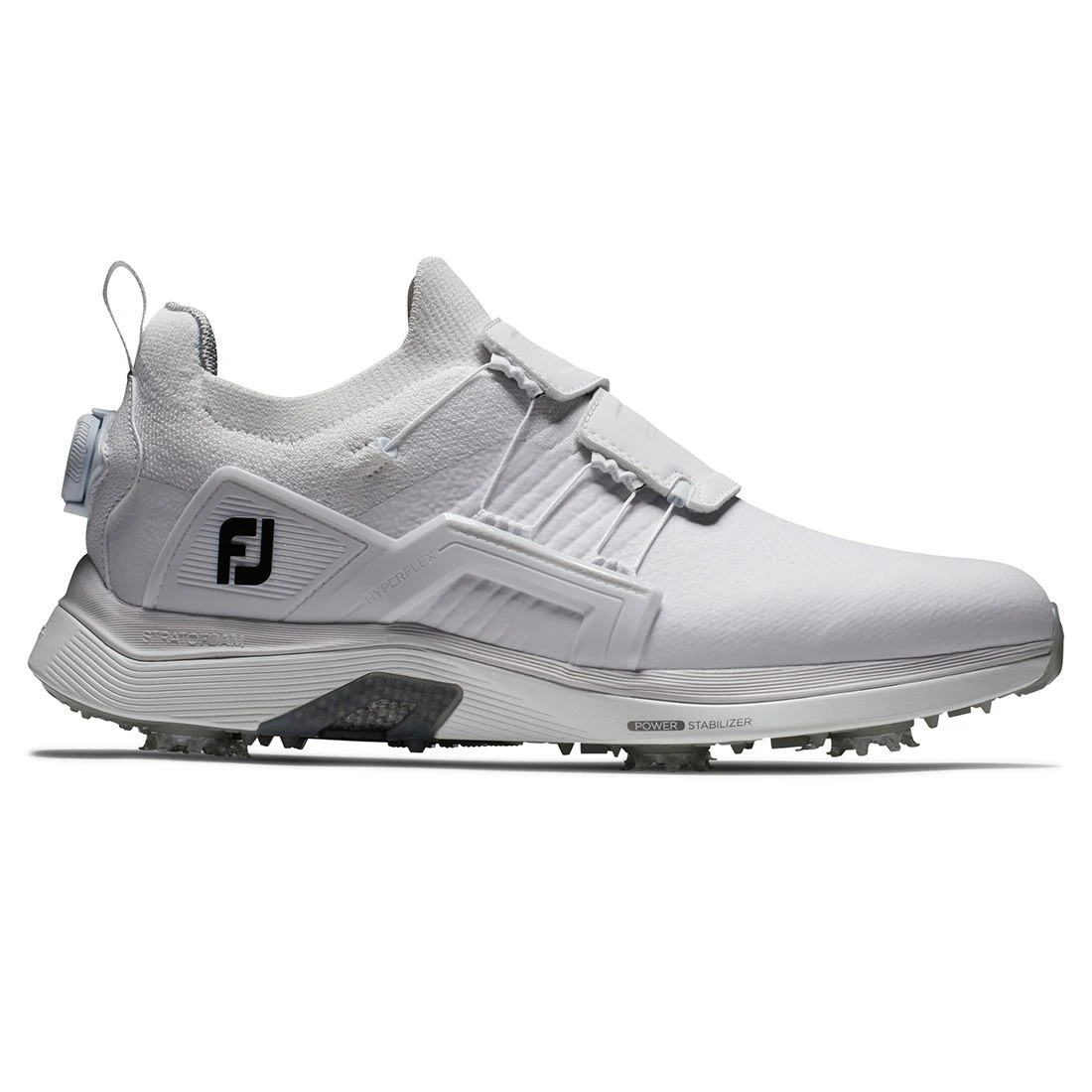 FootJoy HyperFlex Carbon BOA Golf Shoes White/Grey 1 FootJoy HyperFlex Carbon BOA Golf Shoes White/Grey