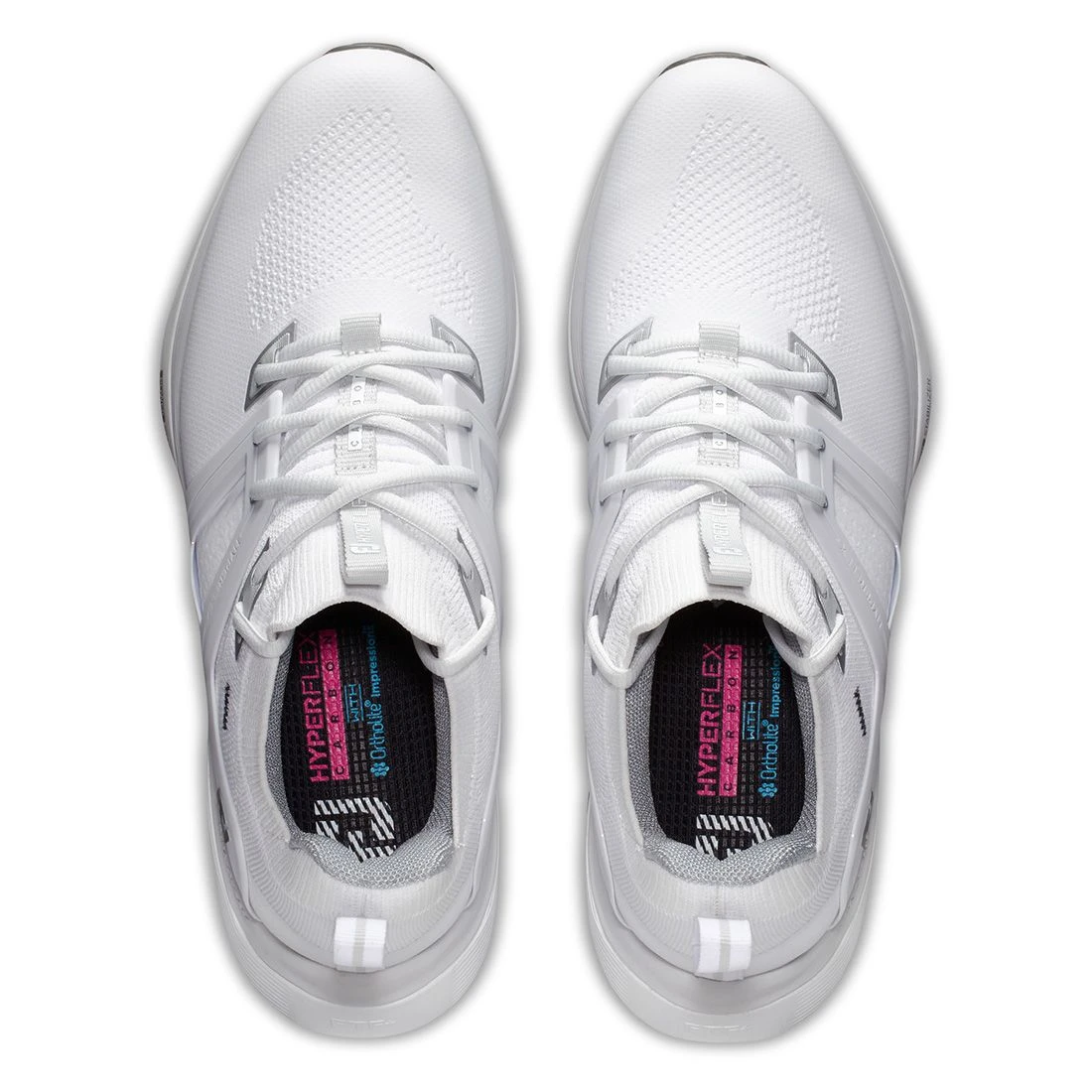 FootJoy HyperFlex Carbon Golf Shoes White/White 5 FootJoy HyperFlex Carbon Golf Shoes White/White - Image 5