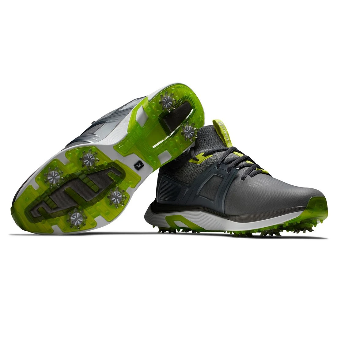 FootJoy HyperFlex Golf Shoes Grey/Lime 4 FootJoy HyperFlex Golf Shoes Grey/Lime - Image 4