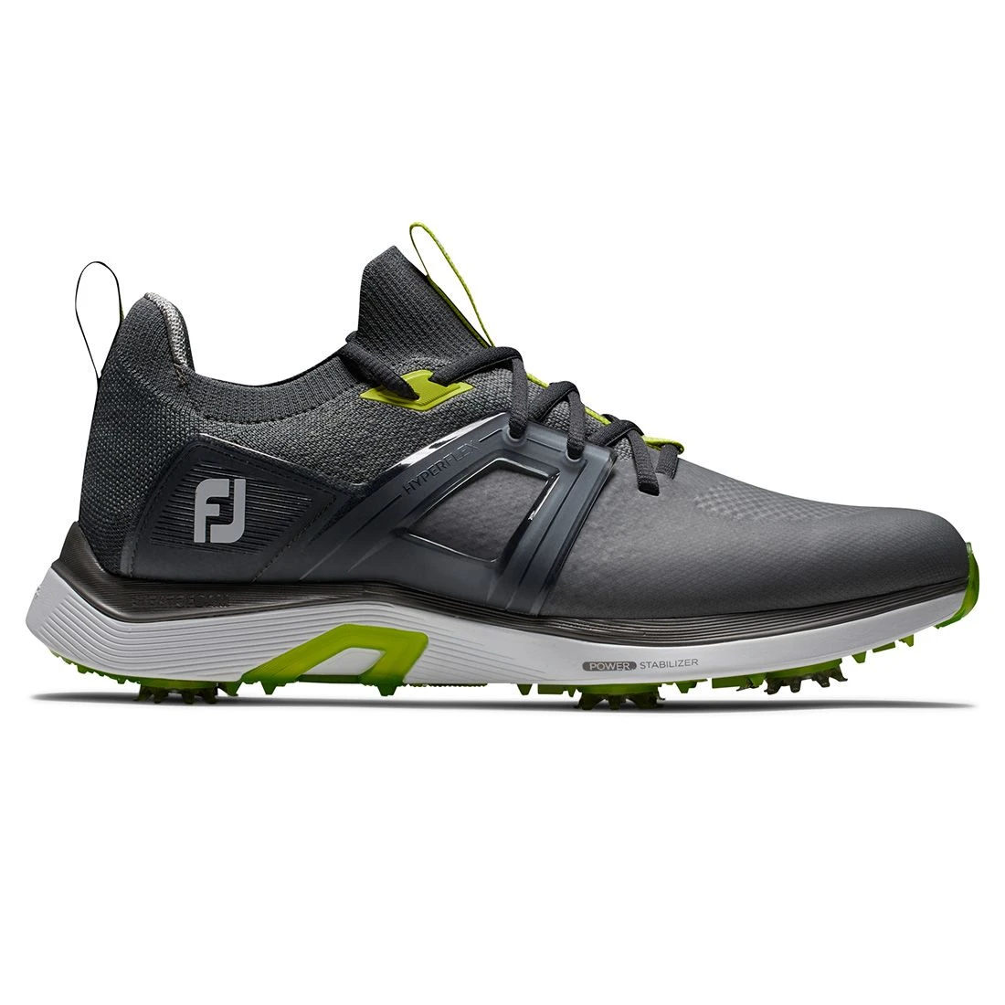 FootJoy HyperFlex Golf Shoes Grey/Lime 1 FootJoy HyperFlex Golf Shoes Grey/Lime