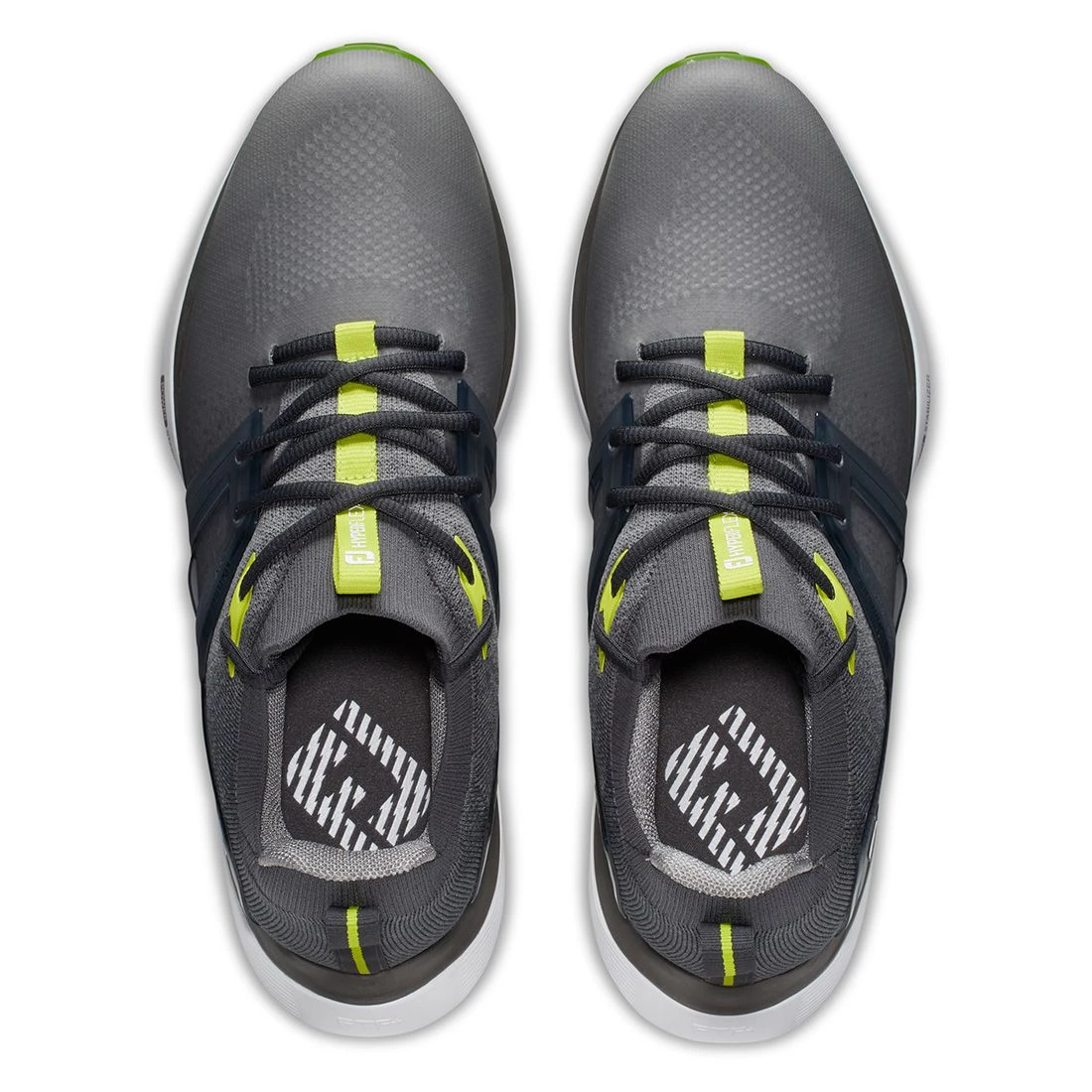 FootJoy HyperFlex Golf Shoes Grey/Lime 5 FootJoy HyperFlex Golf Shoes Grey/Lime - Image 5