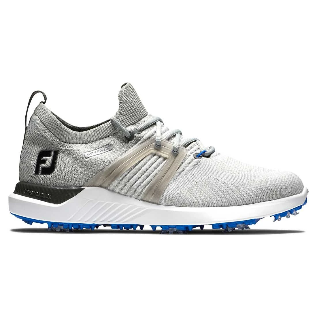FootJoy HyperFlex Golf Shoes Grey/White/Blue 1 FootJoy HyperFlex Golf Shoes Grey/White/Blue