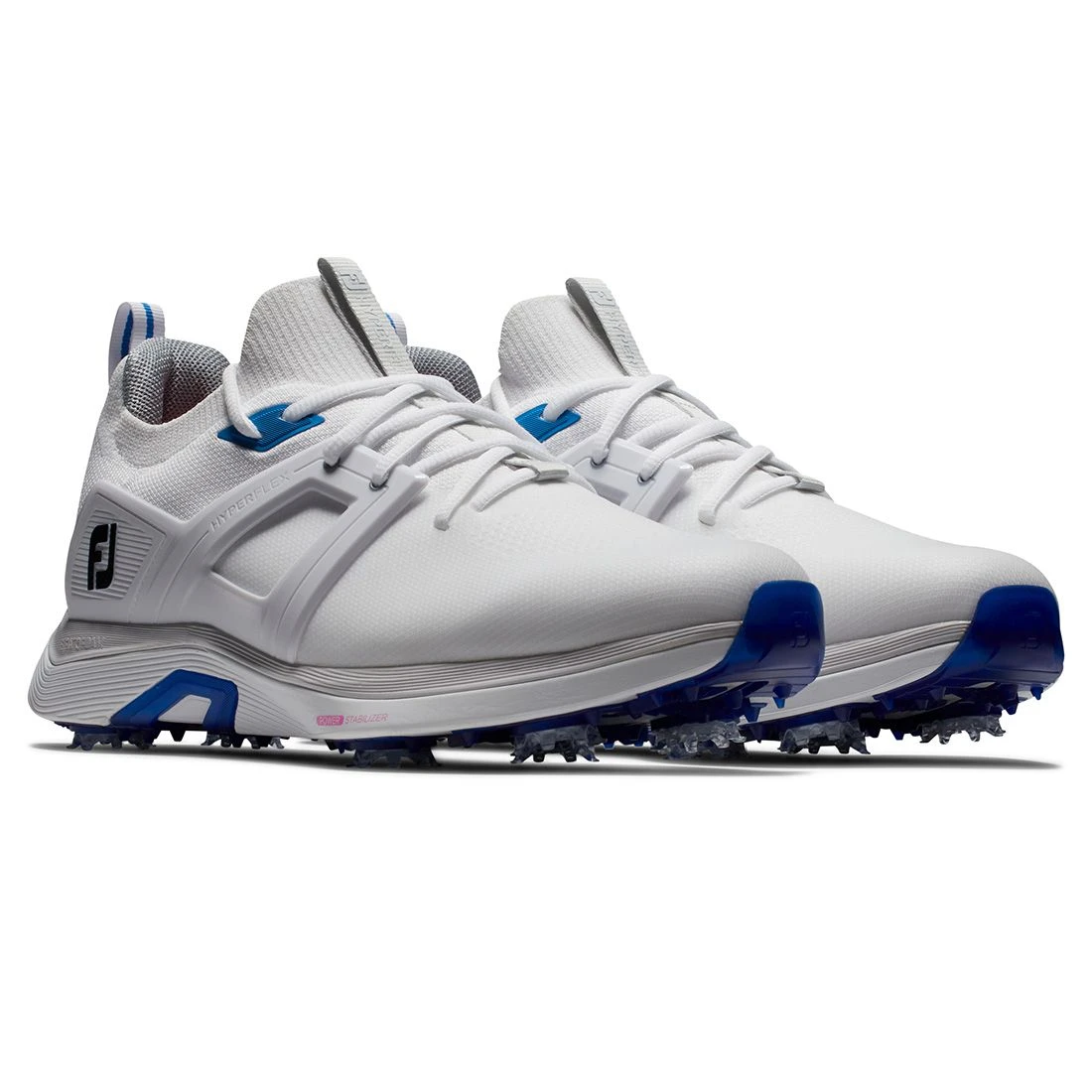 FootJoy HyperFlex Golf Shoes White/Blue 3 FootJoy HyperFlex Golf Shoes White/Blue - Image 3