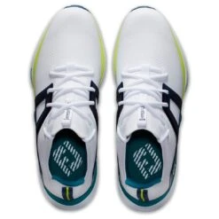 FootJoy HyperFlex Golf Shoes White/Navy/Lime 13 FootJoy HyperFlex Golf Shoes White/Navy/Lime -Callaway Store footjoy hyperflex golf shoes white navy lime 51075 top itempicture