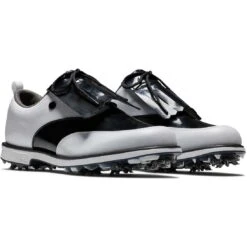 FootJoy Women's Premiere Series Issette Golf Shoes White/Black -Callaway Store footjoy premiere series issette golf shoes white black 99040 pair itempicture