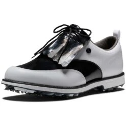 FootJoy Women's Premiere Series Issette Golf Shoes White/Black -Callaway Store footjoy premiere series issette golf shoes white black 99040 toe itempicture