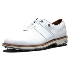 FootJoy Premiere Series Packard Golf Shoes White/White -Callaway Store footjoy premiere series packard golf shoes white white toe