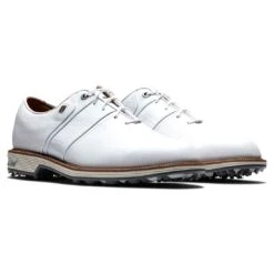 FootJoy Premiere Series Packard Golf Shoes White/White -Callaway Store footjoy premiere series packard golf shoes white white toe pair