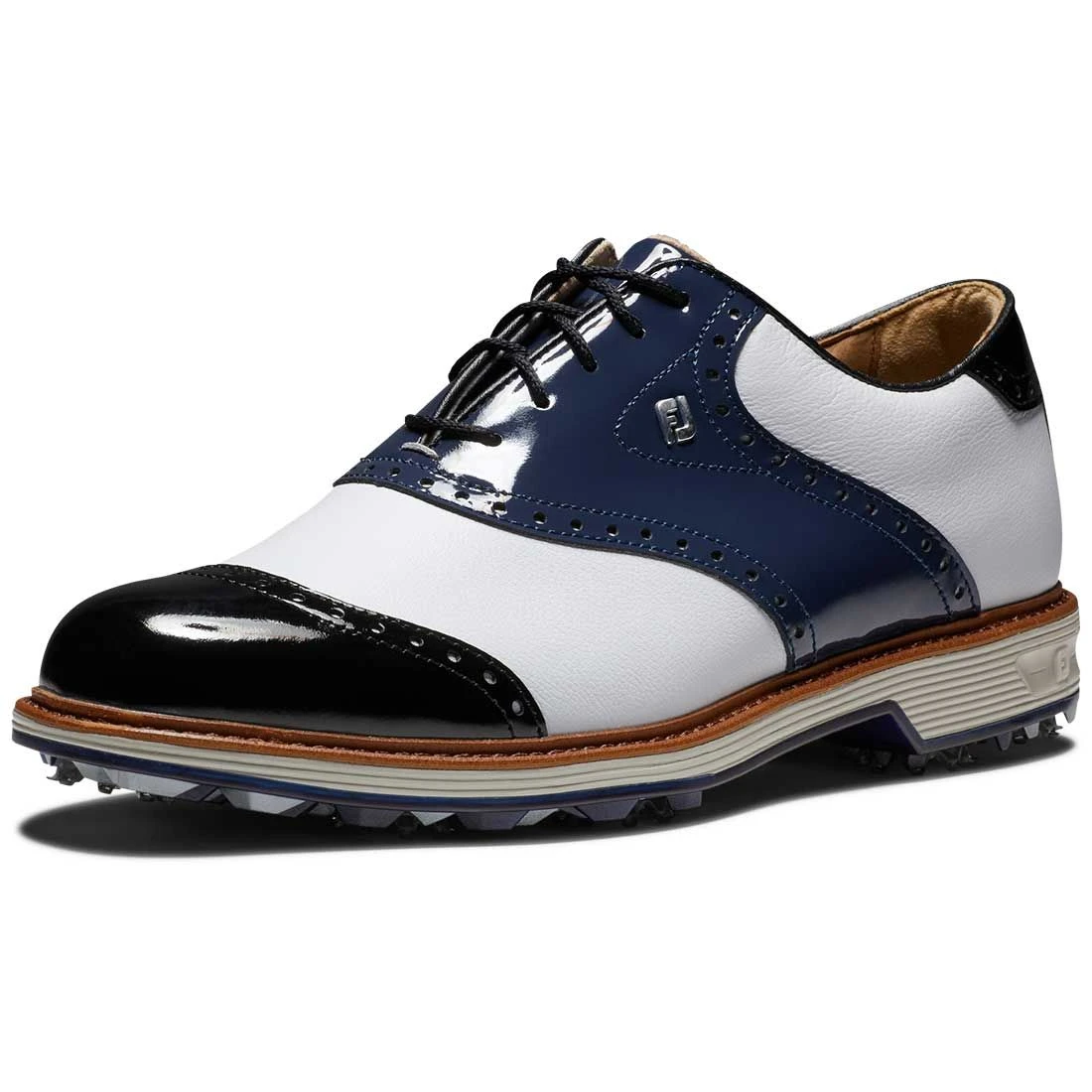 FootJoy Premiere Series Wilcox Golf Shoes Navy/White 4 FootJoy Premiere Series Wilcox Golf Shoes Navy/White - Image 4