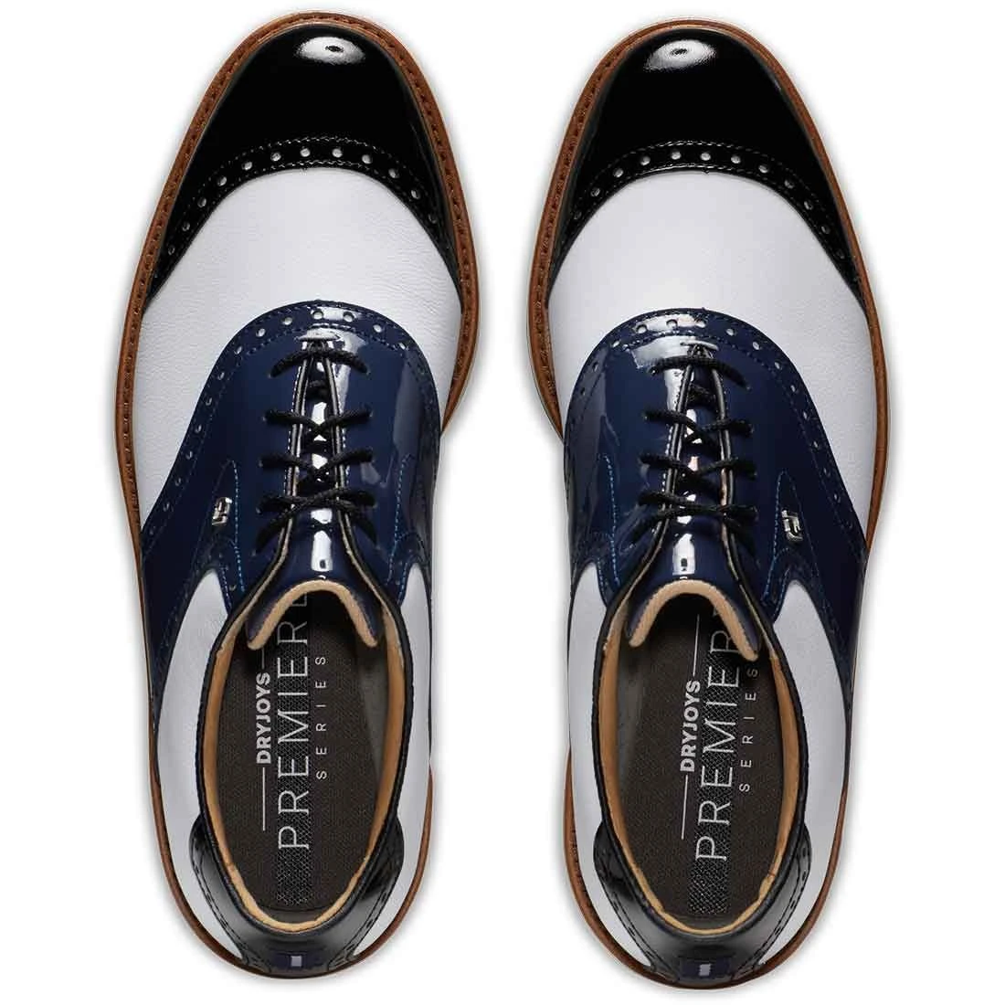 FootJoy Premiere Series Wilcox Golf Shoes Navy/White 6 FootJoy Premiere Series Wilcox Golf Shoes Navy/White - Image 6