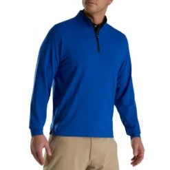 FootJoy Lightweight Solid Midlayer -Callaway Store footjoy solid midlayer withtrim ocean itempicture