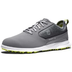 FootJoy Superlites XP Golf Shoes Grey/Lime -Callaway Store footjoy superlites xp golf shoes grey lime toe itempicture