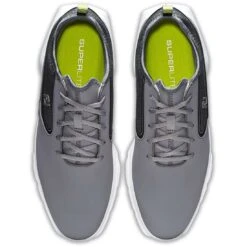 FootJoy Superlites XP Golf Shoes Grey/Lime -Callaway Store footjoy superlites xp golf shoes grey lime top itempicture