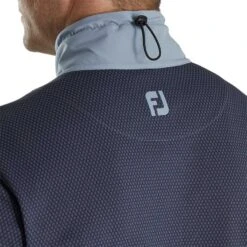 FootJoy ThermoSeries Hybrid Jacket -Callaway Store footjoy thermoseries hybrid jacket charcoal grey detail itempicture