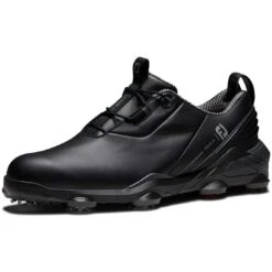 FootJoy Tour Alpha Golf Shoes Black/Red 10 FootJoy Tour Alpha Golf Shoes Black/Red -Callaway Store footjoy tour alpha golf shoes black red front itempicture