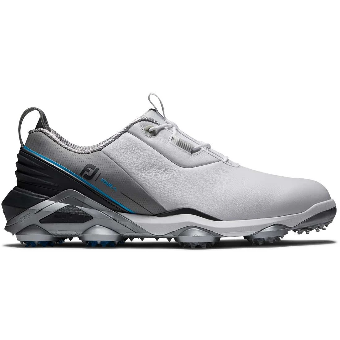 FootJoy Tour Alpha Golf Shoes White/Grey/Blue 1 FootJoy Tour Alpha Golf Shoes White/Grey/Blue