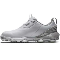 FootJoy Tour Alpha Golf Shoes White/Grey/Lime -Callaway Store footjoy tour alpha golf shoes white grey lime side itempicture