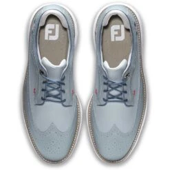 FootJoy Traditions Wing Tip Golf Shoes Grey/Navy/Red 13 FootJoy Traditions Wing Tip Golf Shoes Grey/Navy/Red -Callaway Store footjoy traditions wing tip golf shoes grey navy red top itempicture