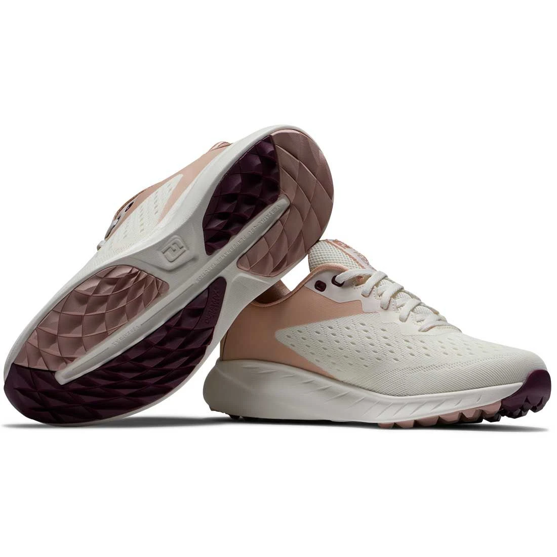 FootJoy Women's Flex XP Golf Shoes Beige 6 FootJoy Women's Flex XP Golf Shoes Beige - Image 6