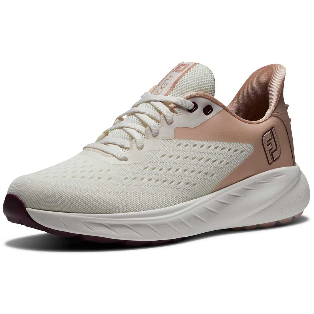 FootJoy Women's Flex XP Golf Shoes Beige 3 FootJoy Women's Flex XP Golf Shoes Beige - Image 3