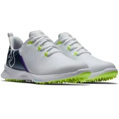 FootJoy Women's Fuel Sport Golf Shoes White/Navy 10 FootJoy Women's Fuel Sport Golf Shoes White/Navy -Callaway Store footjoy womens fuel sport golf shoes white navy 90128 pair itempicture