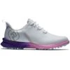 FootJoy Women's Fuel Sport Golf Shoes White/Purple