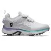FootJoy Women's HyperFlex BOA Golf Shoes White/Purple