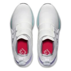 FootJoy Women's HyperFlex BOA Golf Shoes White/Purple 9 FootJoy Women's HyperFlex BOA Golf Shoes White/Purple -Callaway Store footjoy womens hyperflex boa golf shoes white purple 98170 top itempicture