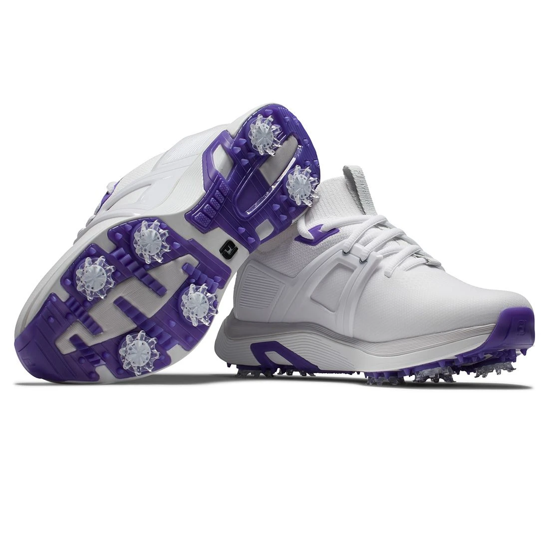 FootJoy Women's HyperFlex Golf Shoes White/Grey 4 FootJoy Women's HyperFlex Golf Shoes White/Grey - Image 4