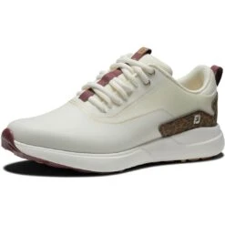 FootJoy Women's Performa Golf Shoes Cream/Leopard Print 9 FootJoy Women's Performa Golf Shoes Cream/Leopard Print -Callaway Store footjoy womens performa golf shoes cream leopard print 99205 toe itempicture