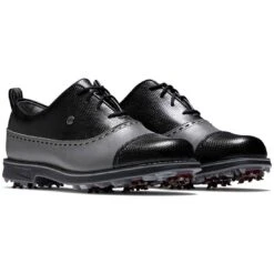 FootJoy Women's Premiere Series Golf Shoes Cap Toe Charcoal/Black 10 FootJoy Women's Premiere Series Golf Shoes Cap Toe Charcoal/Black -Callaway Store footjoy womens premiere series golf shoes charcoal black cap toe pair itempicture