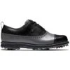 FootJoy Women's Premiere Series Golf Shoes Cap Toe Charcoal/Black