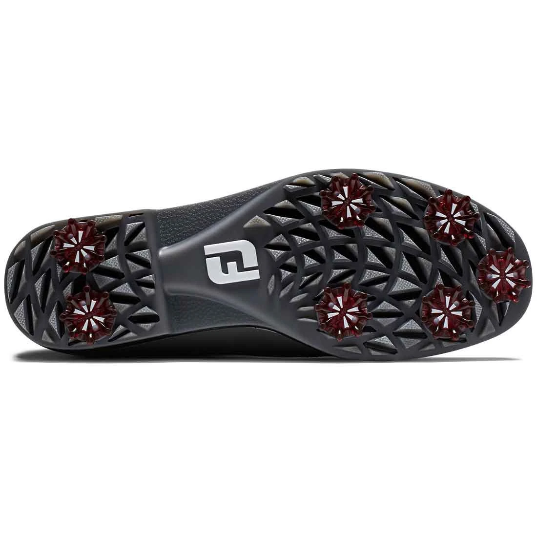FootJoy Women's Premiere Series Golf Shoes Cap Toe Charcoal/Black 2 FootJoy Women's Premiere Series Golf Shoes Cap Toe Charcoal/Black - Image 2