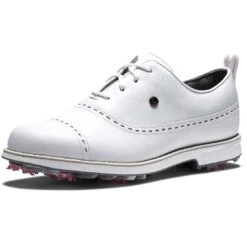 FootJoy Women's Premiere Series Cap Toe Golf Shoes White 12 FootJoy Women's Premiere Series Cap Toe Golf Shoes White -Callaway Store footjoy womens premiere series golf shoes white cap toe toe itempicture