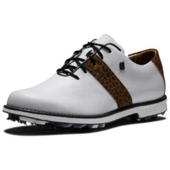 FootJoy Women's Premiere Series Golf Shoes White/Leopard 8 FootJoy Women's Premiere Series Golf Shoes White/Leopard -Callaway Store footjoy womens premiere series golf shoes white leopard 99041 toe itempicture