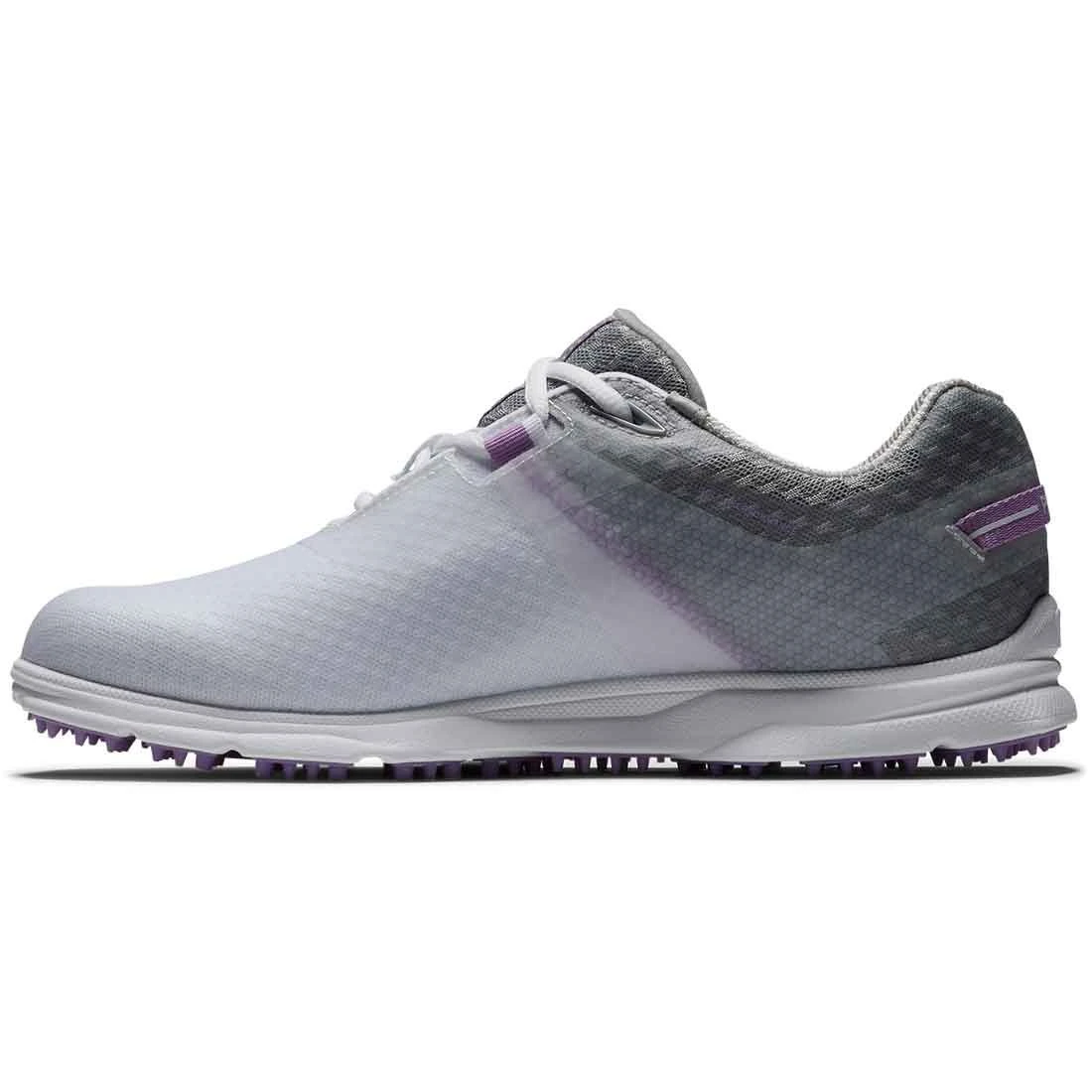 FootJoy Women's Pro SL Sport Golf Shoes White/Grey/Lilac 4 FootJoy Women's Pro SL Sport Golf Shoes White/Grey/Lilac - Image 4