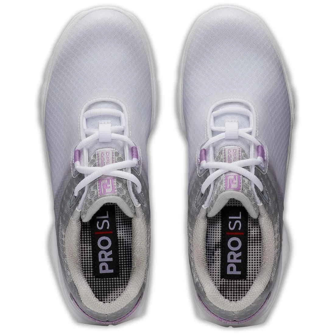 FootJoy Women's Pro SL Sport Golf Shoes White/Grey/Lilac 7 FootJoy Women's Pro SL Sport Golf Shoes White/Grey/Lilac - Image 7