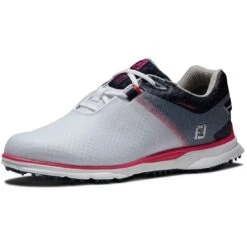 FootJoy Women's Pro SL Sport Golf Shoes White/Navy/Pink 12 FootJoy Women's Pro SL Sport Golf Shoes White/Navy/Pink -Callaway Store footjoy womens pro sl sport golf shoes white navy pink 98147 toe itempicture