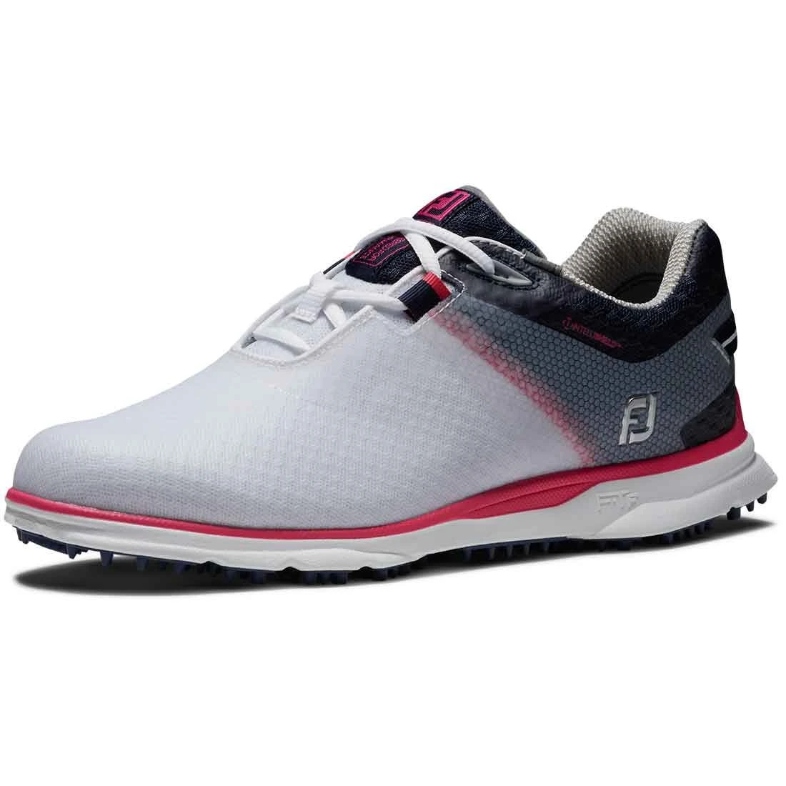 FootJoy Women's Pro SL Sport Golf Shoes White/Navy/Pink 6 FootJoy Women's Pro SL Sport Golf Shoes White/Navy/Pink - Image 6