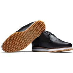 FootJoy Women's Sport Retro Golf Shoes Black/Black 10 FootJoy Women's Sport Retro Golf Shoes Black/Black -Callaway Store footjoy womens sport retro golf shoes black beauty itempicture