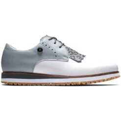 FootJoy Women's Sport Retro Golf Shoes White/Light Grey