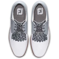 FootJoy Women's Sport Retro Golf Shoes White/Light Grey 11 FootJoy Women's Sport Retro Golf Shoes White/Light Grey -Callaway Store footjoy womens sport retro golf shoes white light grey top itempicture